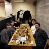 清水大先生（呼吸器外科、現Mayo Clinic）と食事会をしました